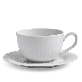 Kahler Hammershoi Cup And Saucer White