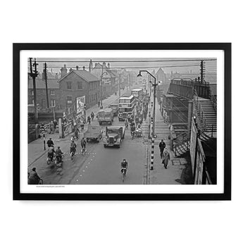 Innes Heritage Hessle Road Crossing 1952 A2 Framed Art Print