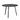 Hay Loop Stand Round Dining Table