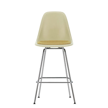Vitra Eames Fiberglass Chair Stool Medium Seat Upholstery