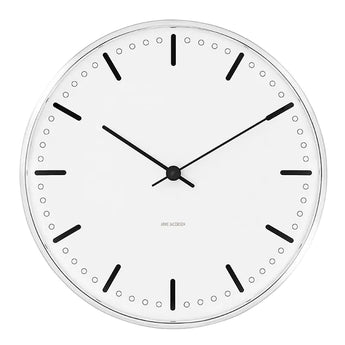 Rosendahl Arne Jacobsen City Hall Wall Clock 29cm