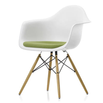 Vitra Eames Plastic Armchair RE DAW Seat Upholstery