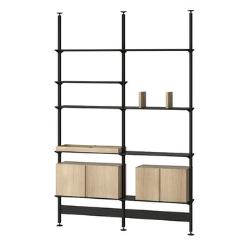 Pira G2 Floor-to-Ceiling Shelving Bundle A