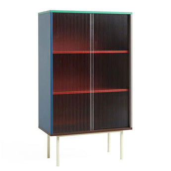 Hay Colour Cabinet Tall Glass Doors