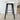 Hay AAS 32 High About A Stool Black Lacquered Oak White H75cm Ex-Display