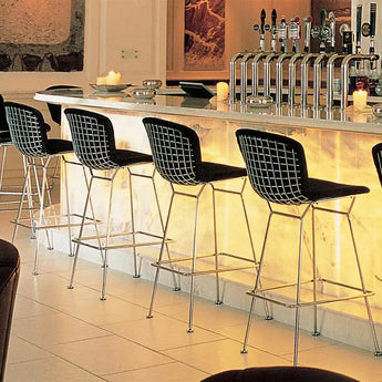 Knoll Bertoia Bar & Counter Stool Fully Upholstered