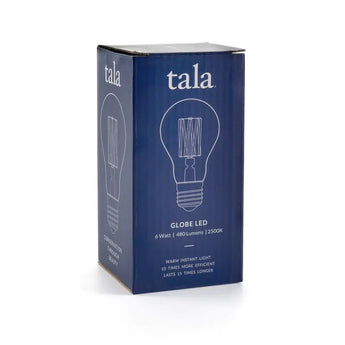 Tala 6W Globe II LED E27 Bulb