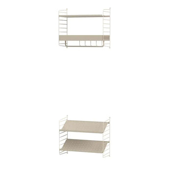 String Hallway Shelving Bundle E