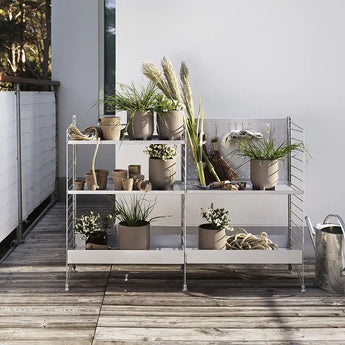 String Outdoor Shelving Bundle K (Free Standing)