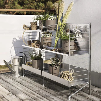 String Outdoor Shelving Bundle K (Free Standing)