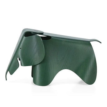 Vitra Eames Elephant Plywood Special Collection Dark Green Stained