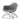 Vitra Eames Plastic Armchair LAR Granite Grey Shell Black Powder Coated Base