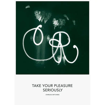 Vitra Eames Quotes Poster Pleasure 50x70cm