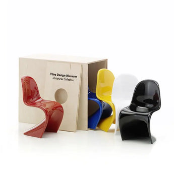 Vitra Miniature Panton Chairs (Set Of 5) Miniature Collection