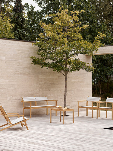 Carl Hansen Outdoor Frniture AH601 AH701_AH911_AH603_teak_untreated_AH601S_AH601B_AH603S_AH603B_AH701S_AH701B - View 1