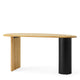 Audo The Eclipse Desk in Natural Oak — packshot, detail