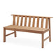 Skagerak Cadence Outdoor Bench in Untreated Teak — packshot