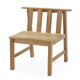 Skagerak Cadence Outdoor Dining Chair in Untreated Teak — packshot