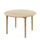 Skagerak Hven Round Oak Dining Table in Untreated Oak — packshot