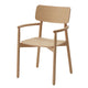 Skagerak Hven Oak Dining Armchair in Untreated Oak — packshot