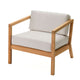 Skagerak Virkelyst Outdoor Lounge Chair in Papyrus — packshot