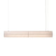 Audo Hashira Linear Pendant Light — packshot, lit