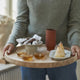 Skagerak Nordic Tray 45cm in Oak — lifestyle