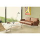 Fritz Hansen PK24 Chaise Longue Wicker — lifestyle, with Lissoni Sofa