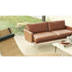 Fritz Hansen PK24 Chaise Longue Wicker — lifestyle, with Lissoni Sofa