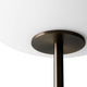 Audo JWDA Floor Lamp in Carrara Marble / Bronzed Brass — packshot, detail