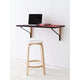 Artek Bar Stool 64 with REB 006 Kaari Wall Console — lifestyle