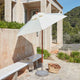 Skagerak Capri Umbrella Foot 30kg — studio, with Messina Parasol
