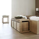 Skagerak Cutter Bench in Untreated Oak — lifestyle