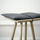 Skagerak Georg Low Stool in Untreated Oak — lifestyle, detail