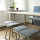 Skagerak Georg Oak Dining Table — lifestyle, detail