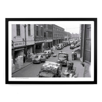 Innes Heritage Humber Street Fruit Market 1955 A2 Framed Art Print 3
