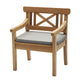 Skagerak Drachmann Dining Chair Cushion in Ash — packshot