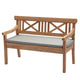 Skagerak Drachmann Bench Cushion 120 in Ash — packshot