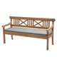 Skagerak Drachmann Bench Cushion 165 in Ash — packshot