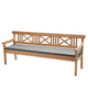 Skagerak Drachmann Bench Cushion 200 in Charcoal — packshot