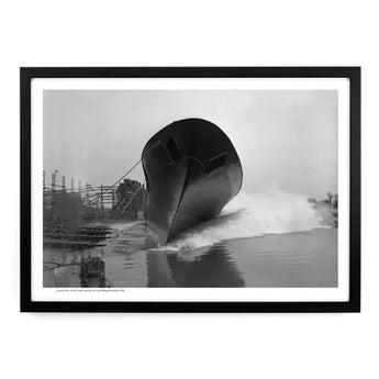 Innes Heritage Launch of the Arctic Corsair M4 1960 A2 Framed Art Print