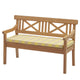 Skagerak Drachmann Bench Cushion 120 in Lemon/Sand Stripe — packshot