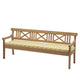 Skagerak Drachmann Bench Cushion 200 in Lemon/Sand Stripe — packshot