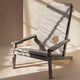 kagerak Between Lines Deck Chair Cushion in Papyrus — studio