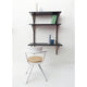 Artek REB 013 Kaari Shelf with Desk in Natural Oak with Rival Chair — lifestyle