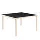 Artek Aalto Square Dining Table 84 in Black Linoleum — packshot