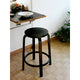 Artek Bar Stool 64 in Black Lacquered — studio