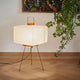 Vitra Akari 7A Table Lamp — lifestyle, living room