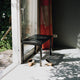 Artek 153B Bench, Slatted Top, Black Lacquer — lifestyle