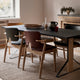 Artek Kaari Rectangular Dining Table with Domus Chair — lifestyle